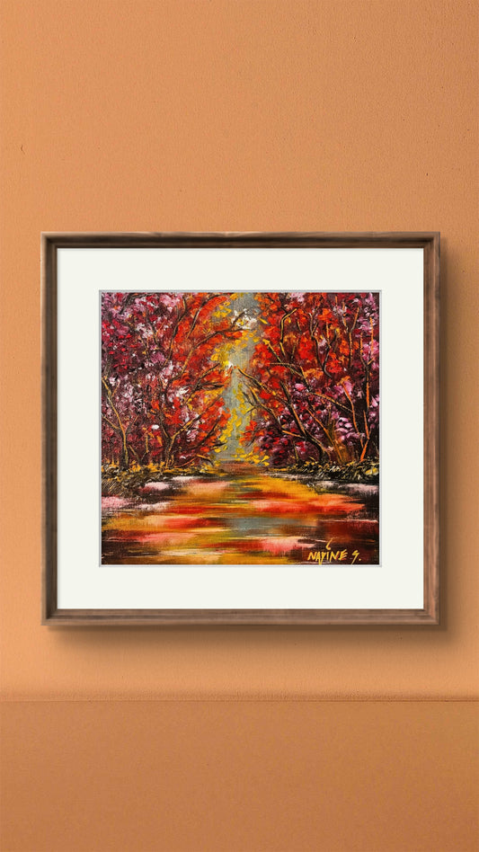 A Vibrant Path to Faith | Fine Art Print