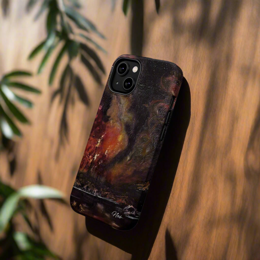 Apocalypse Phone Case -Original Art Design By Nadine A.S. , Gift for Her, Spring Accessory, Floral Lover, Mother's Day