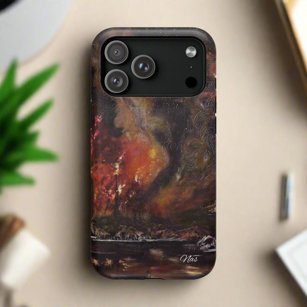 Apocalypse Phone Case -Original Art Design By Nadine A.S. , Gift for Her, Spring Accessory, Floral Lover, Mother's Day