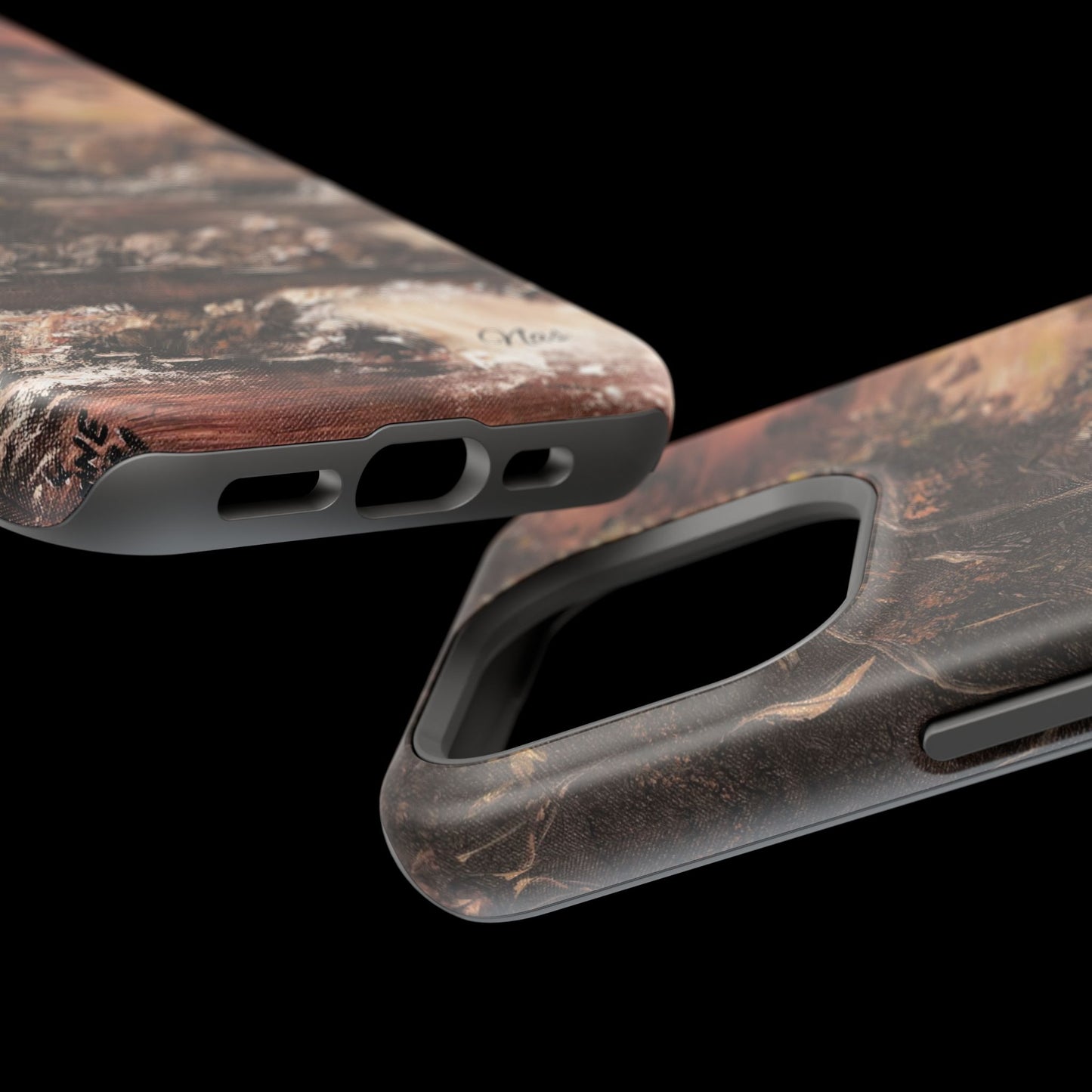 Landscape Phone Case -Original Art Design By Nadine A.S. , Gift for Her, Spring Accessory, Floral Lover, Mother's Day