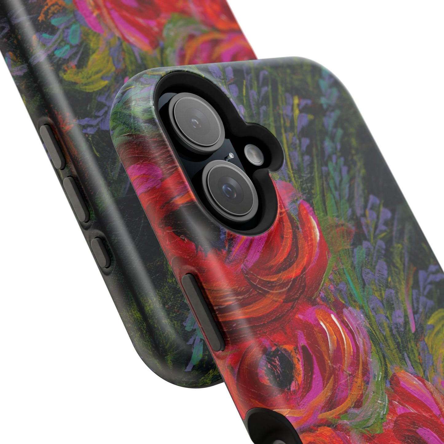 Peonies Phone Case -Original Art Design By Nadine A.S. , Gift for Her, Spring Accessory, Floral Lover, Mother's Day