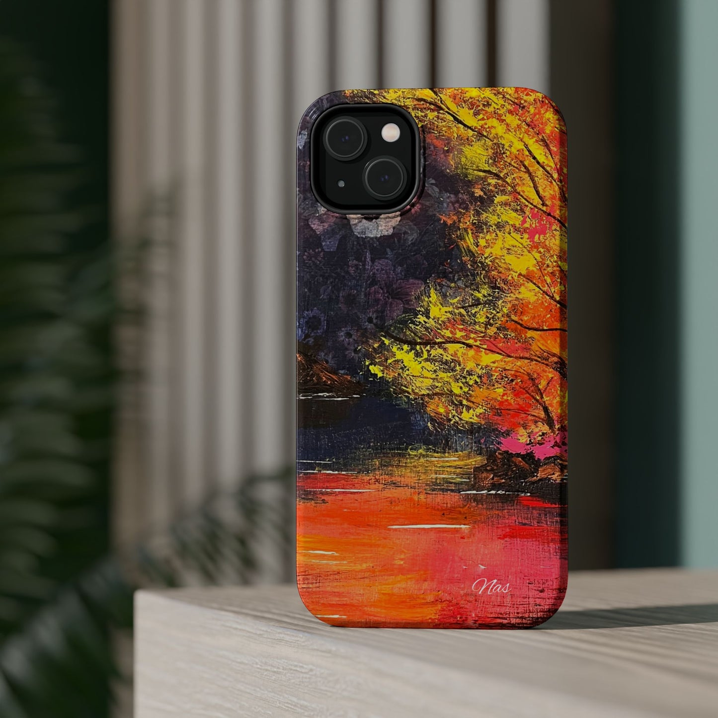 Phone Case -Original Art Design By Nadine A.S. , Gift for Her, Spring Accessory, Floral Lover, Mother's Day