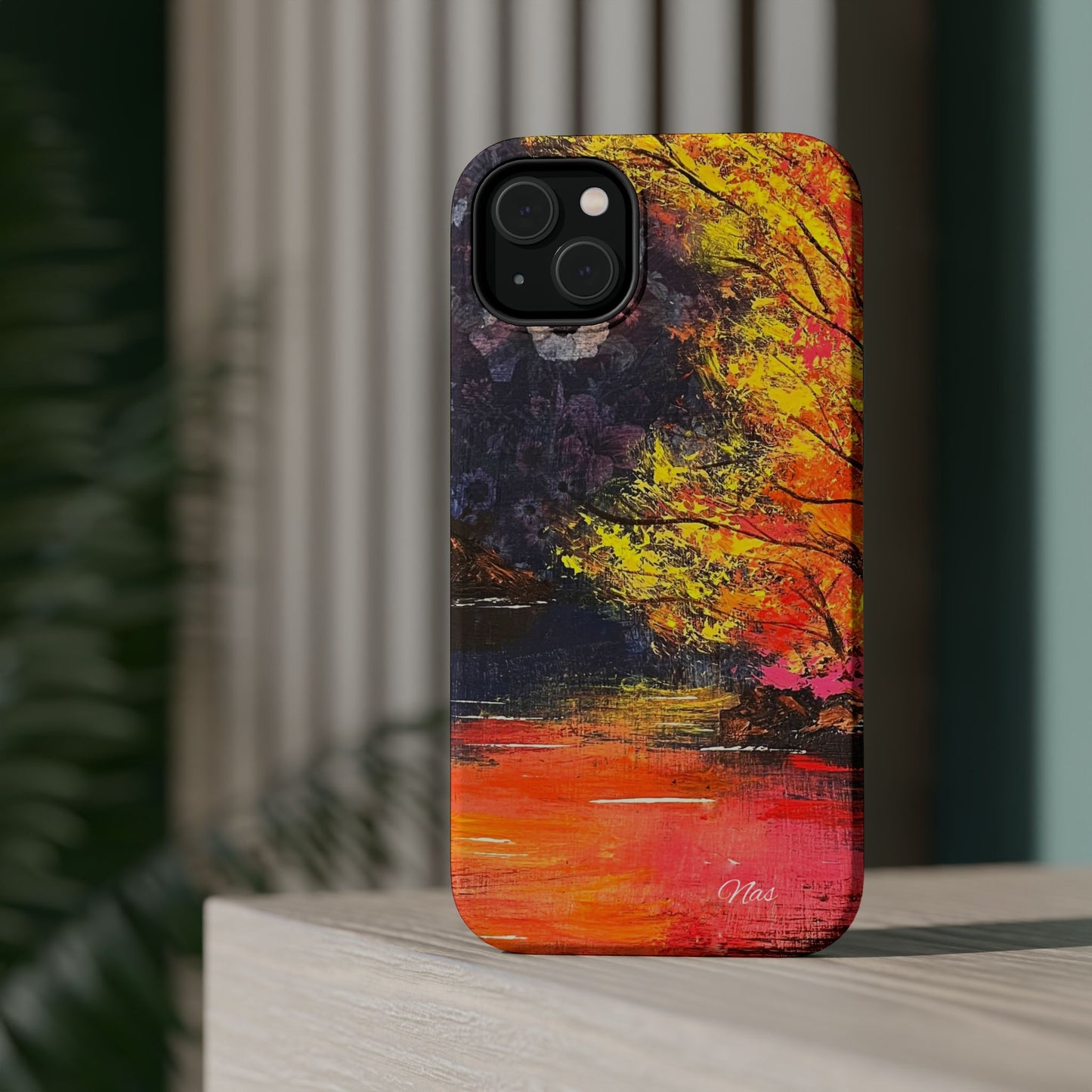 Phone Case -Original Art Design By Nadine A.S. , Gift for Her, Spring Accessory, Floral Lover, Mother's Day