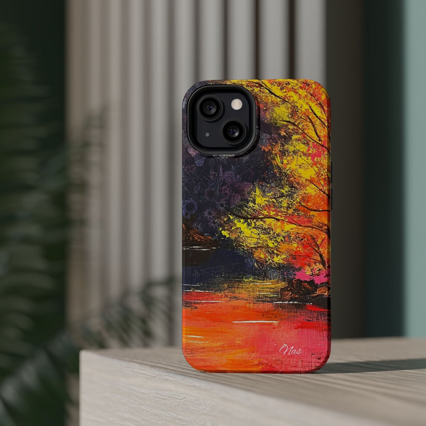 Phone Case -Original Art Design By Nadine A.S. , Gift for Her, Spring Accessory, Floral Lover, Mother's Day