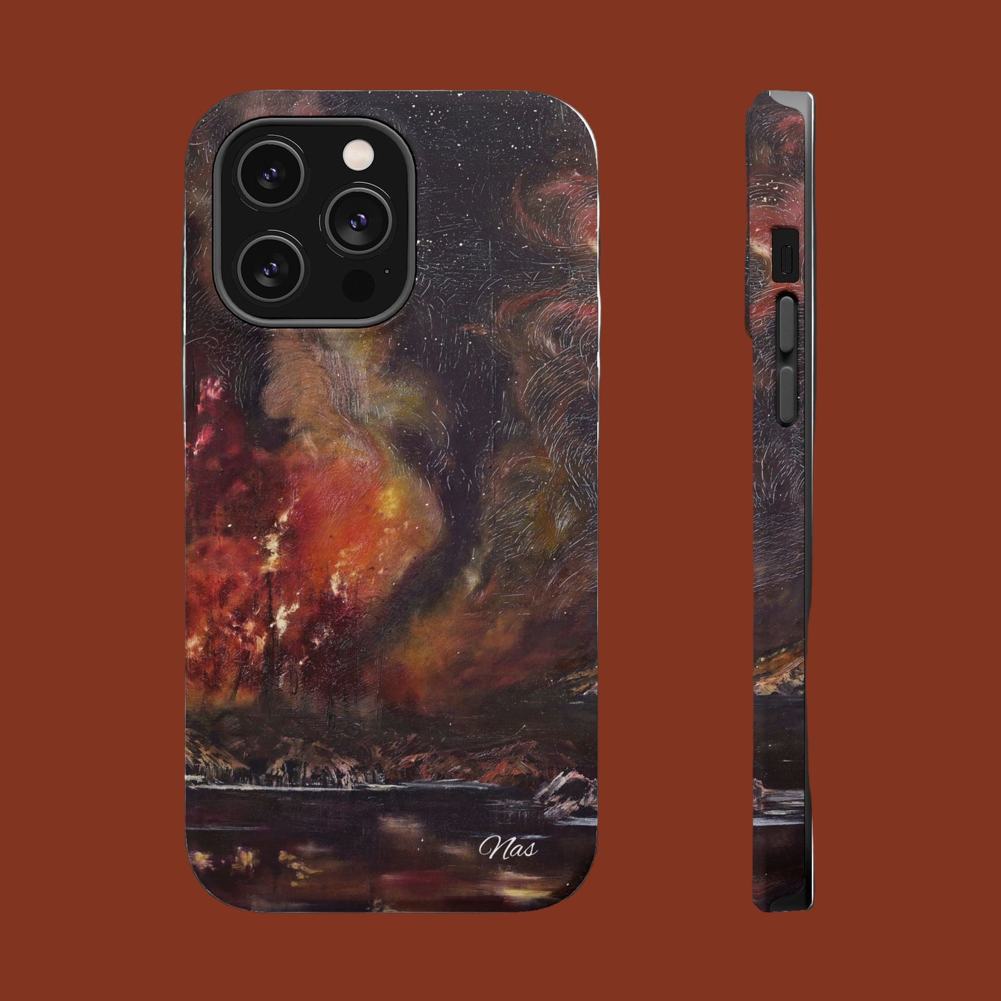 Apocalypse Phone Case -Original Art Design By Nadine A.S. , Gift for Her, Spring Accessory, Floral Lover, Mother's Day