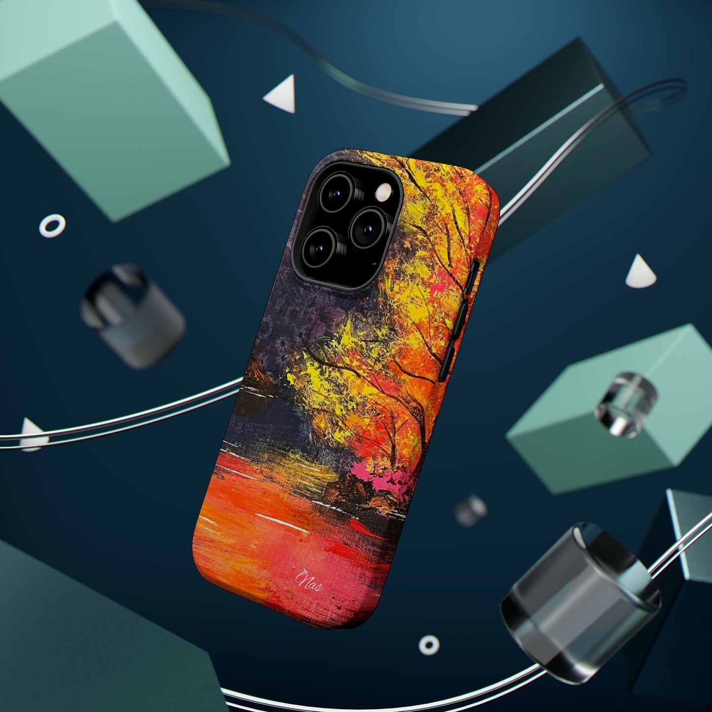 Phone Case -Original Art Design By Nadine A.S. , Gift for Her, Spring Accessory, Floral Lover, Mother's Day