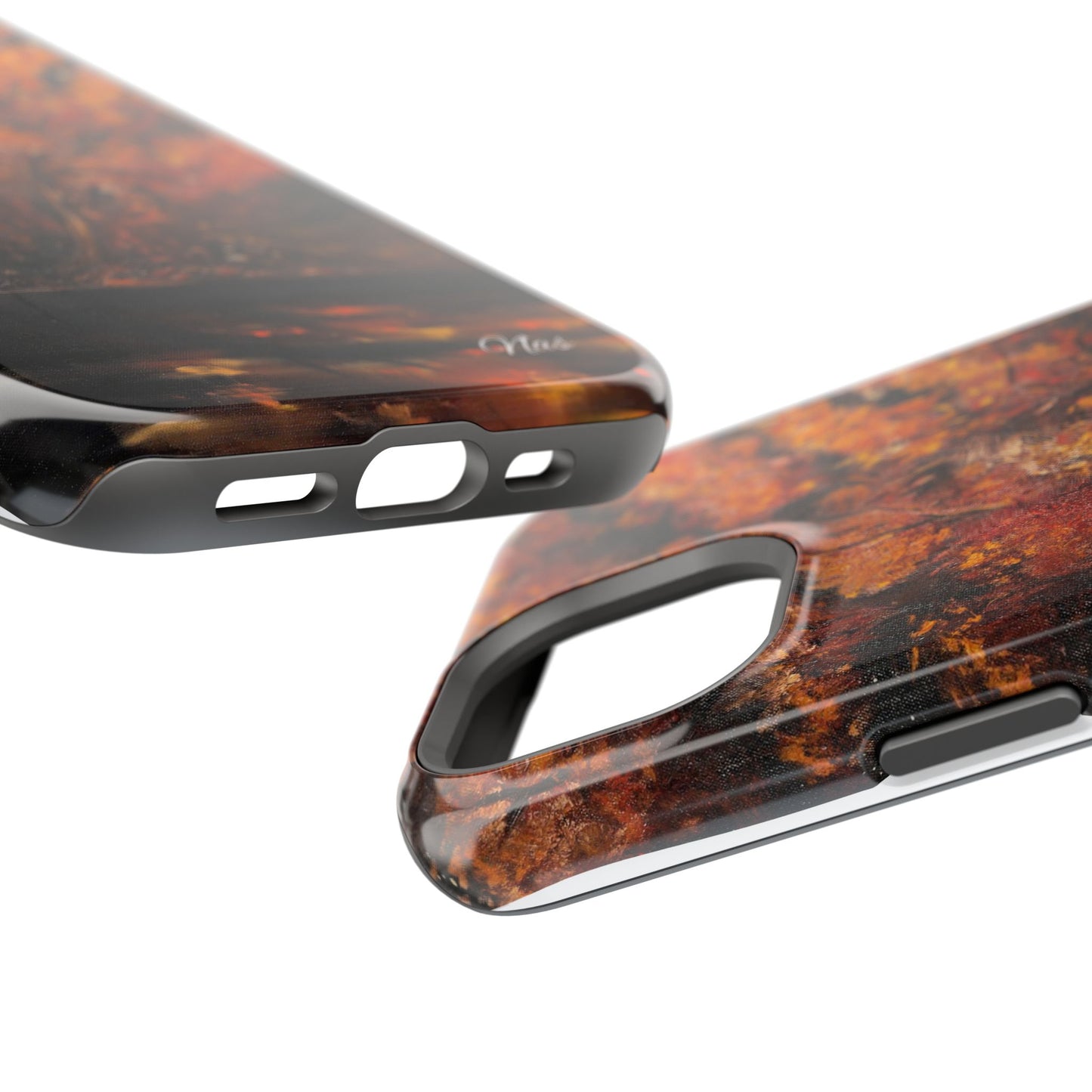 Fall Landscape Phone Case -Original Art Design By Nadine A.S. , Gift for Her, Spring Accessory, Floral Lover, Mother's Day