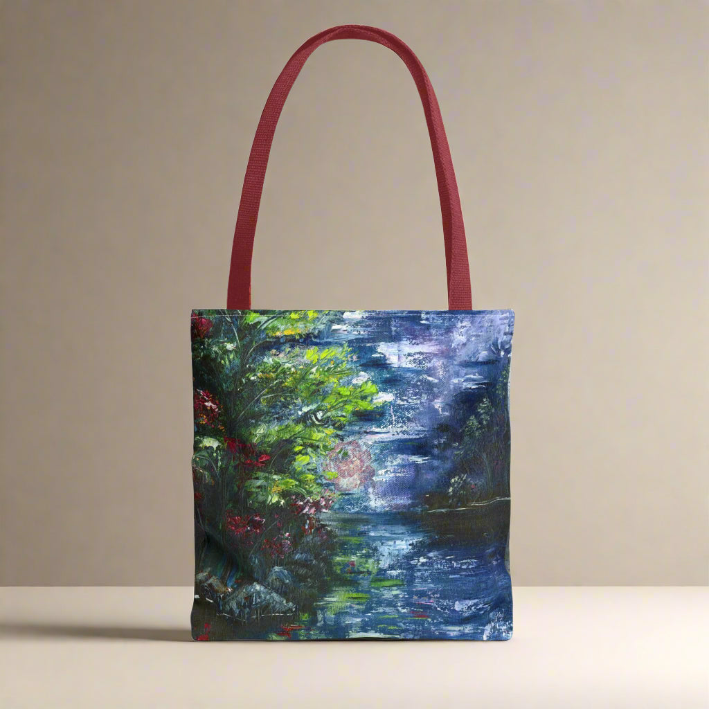 Tote Bag, Original Design by Nadine A.S. Carryall for Shopping, Beach, Gifts, Picnics, Eco-Friendly Essentials