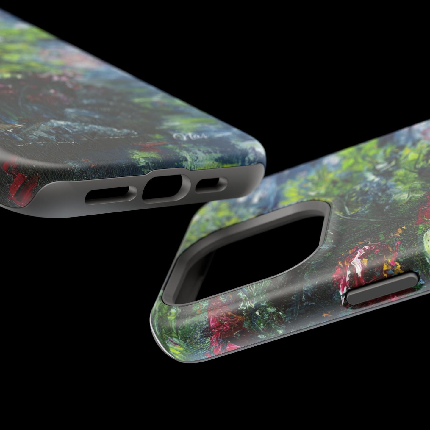 Landscape Phone Case -Original Art Design By Nadine A.S. , Gift for Her, Spring Accessory, Floral Lover, Mother's Day