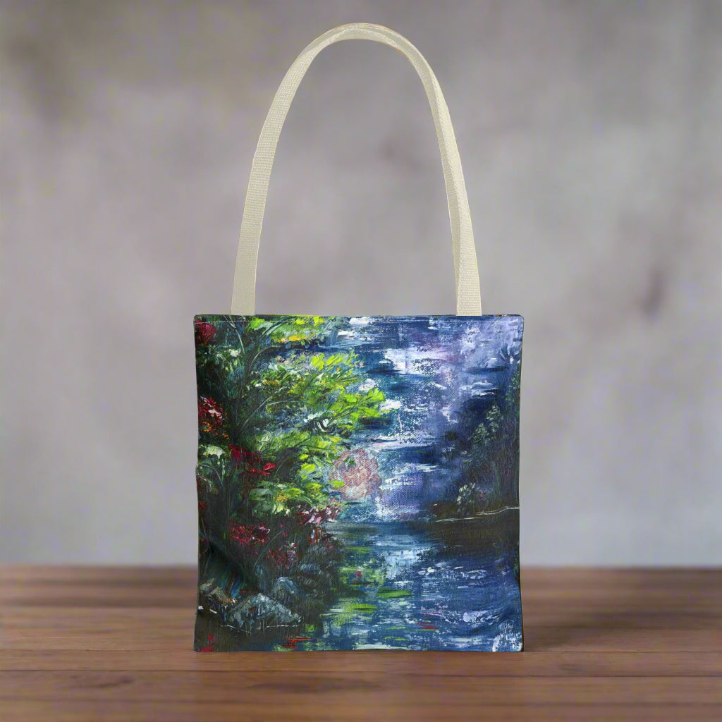 Tote Bag, Original Design by Nadine A.S. Carryall for Shopping, Beach, Gifts, Picnics, Eco-Friendly Essentials