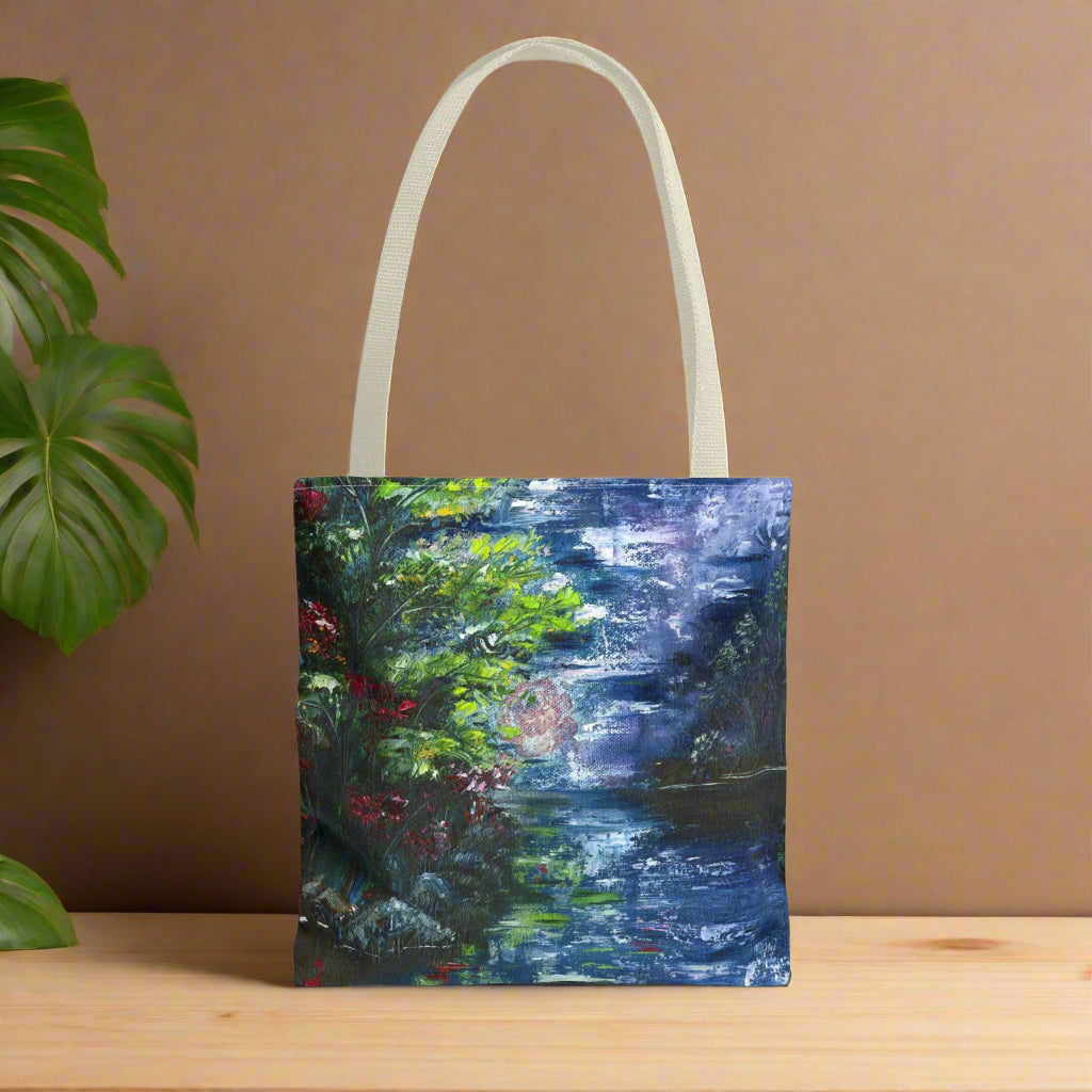 Tote Bag, Original Design by Nadine A.S. Carryall for Shopping, Beach, Gifts, Picnics, Eco-Friendly Essentials