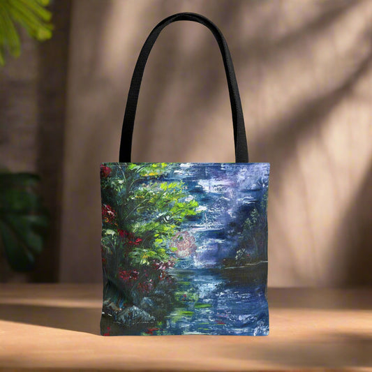 Tote Bag, Original Design by Nadine A.S. Carryall for Shopping, Beach, Gifts, Picnics, Eco-Friendly Essentials