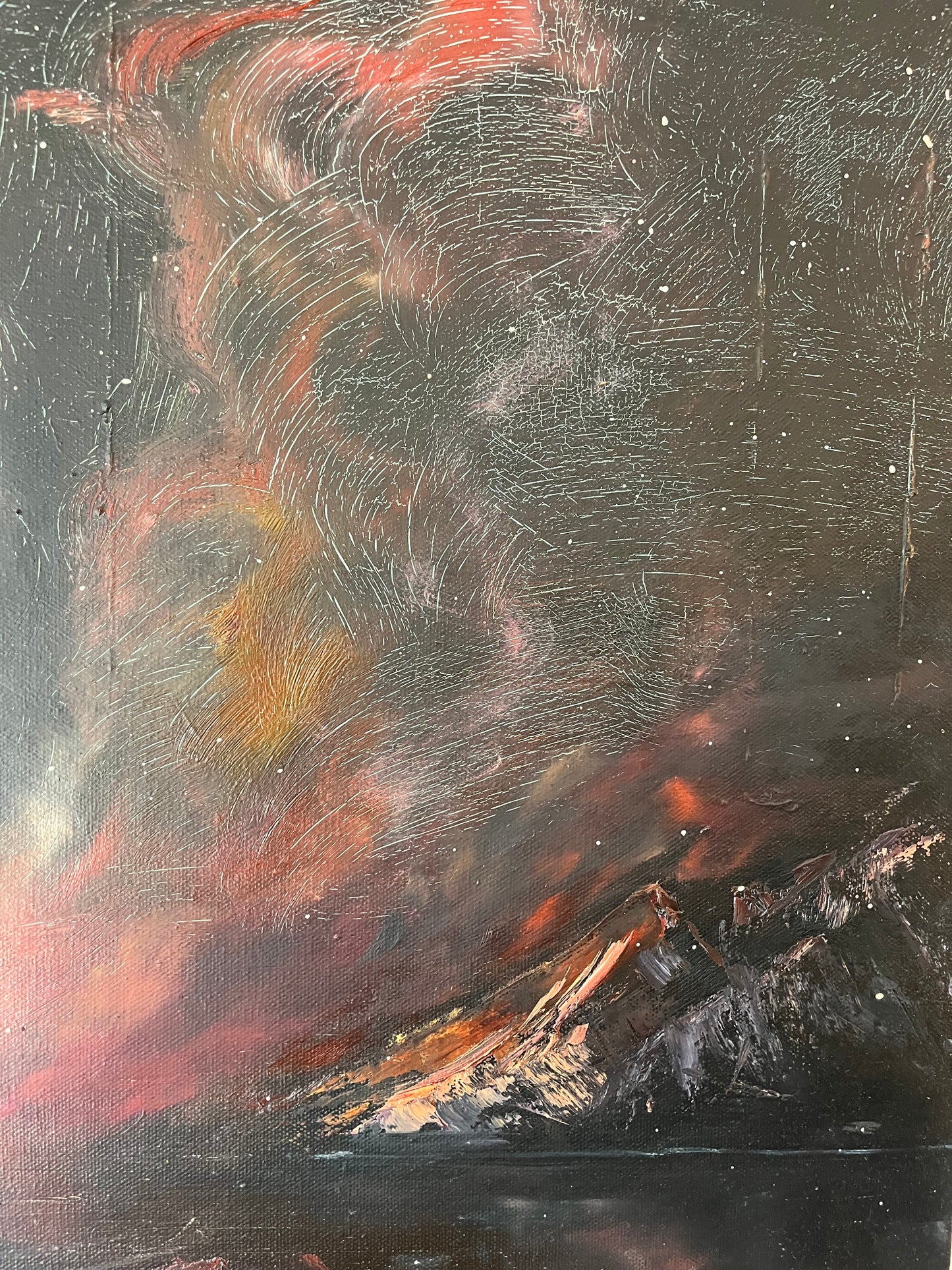 Apocalypse I – Original Oil Painting (24x30”)