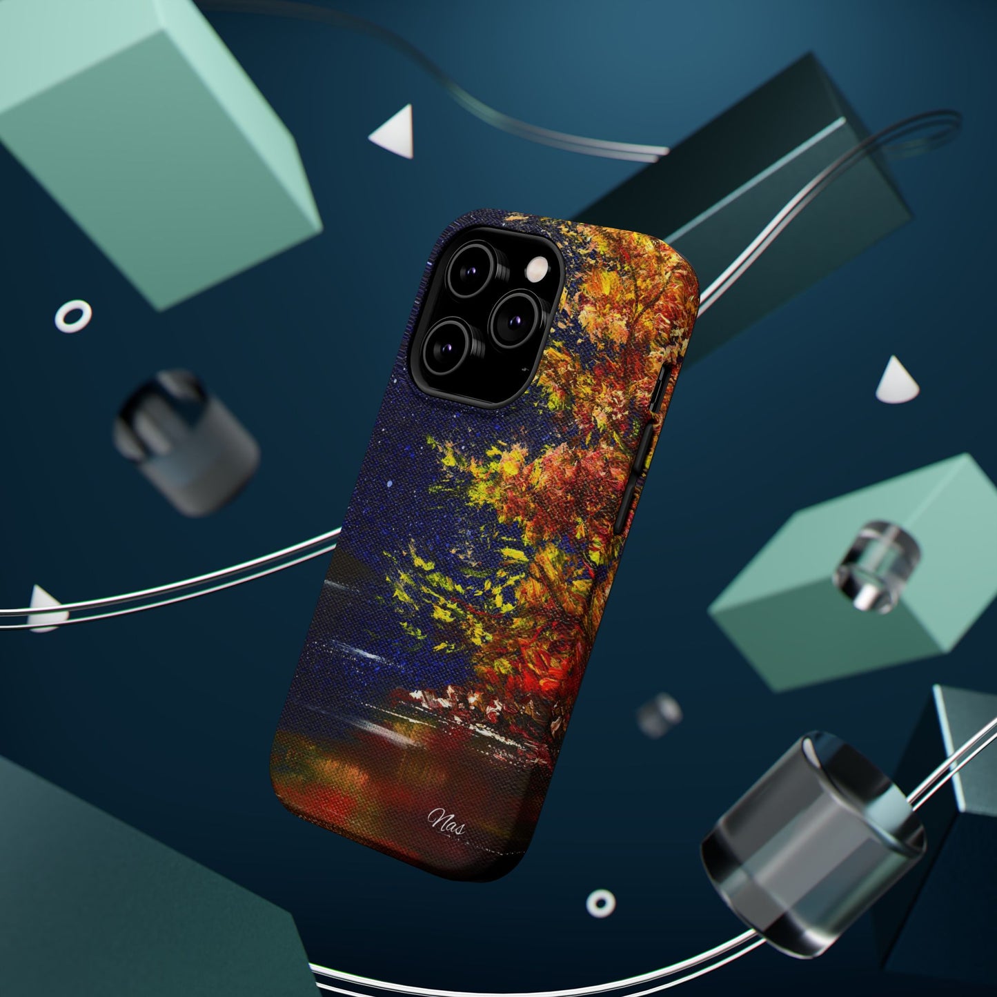 Copy of Vibrant Floral Phone Case -Original Art Design By Nadine A.S. , Gift for Her, Spring Accessory, Floral Lover, Mother's Day