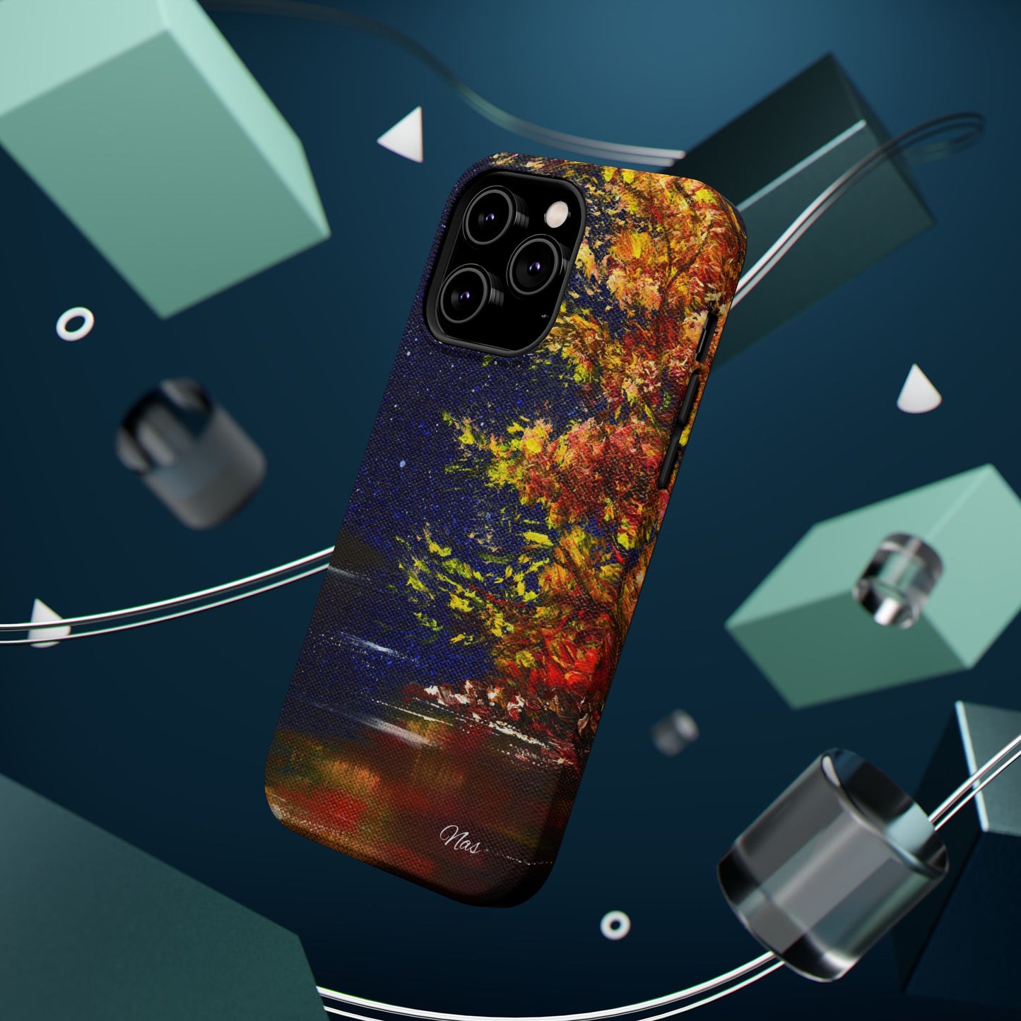 Copy of Vibrant Floral Phone Case -Original Art Design By Nadine A.S. , Gift for Her, Spring Accessory, Floral Lover, Mother's Day