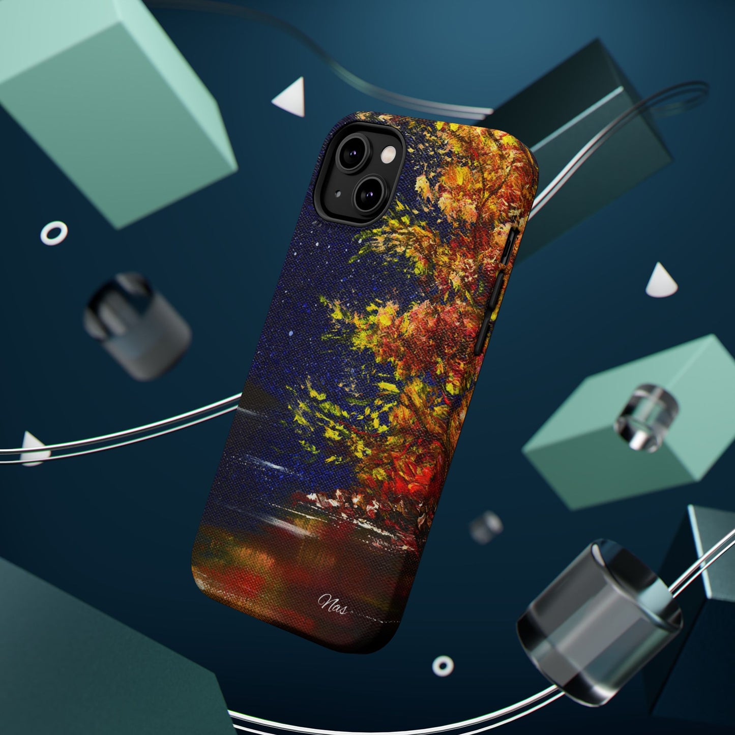 Copy of Vibrant Floral Phone Case -Original Art Design By Nadine A.S. , Gift for Her, Spring Accessory, Floral Lover, Mother's Day