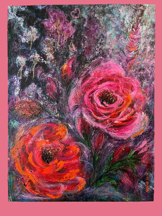 Duo – Mixed Media (30x40”)