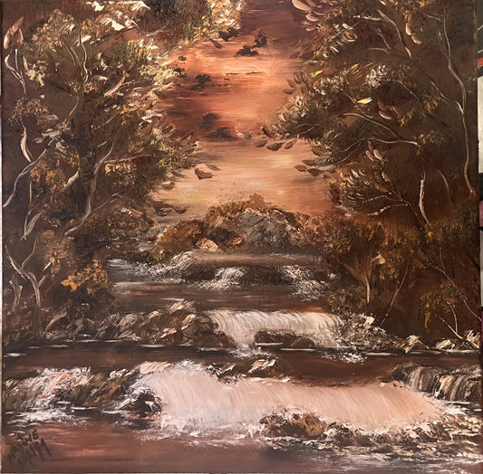 VEIL- Original Oil Painting (20'*20')