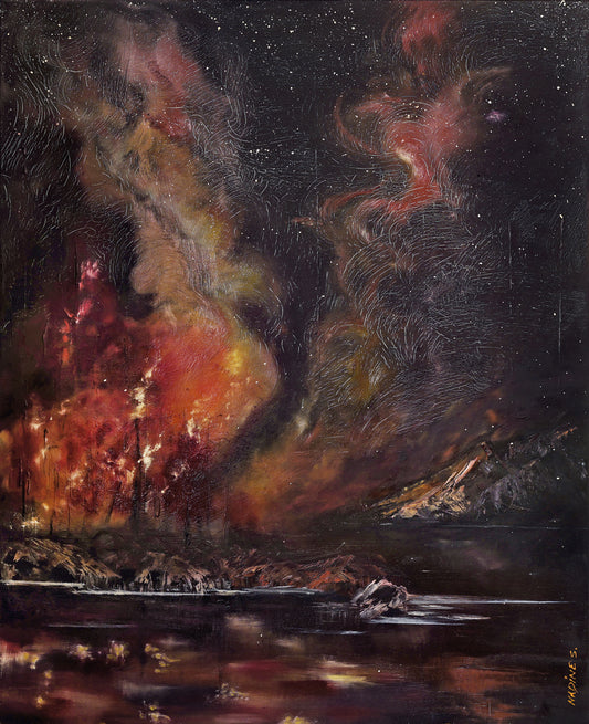 Apocalypse I – Original Oil Painting (24x30”)