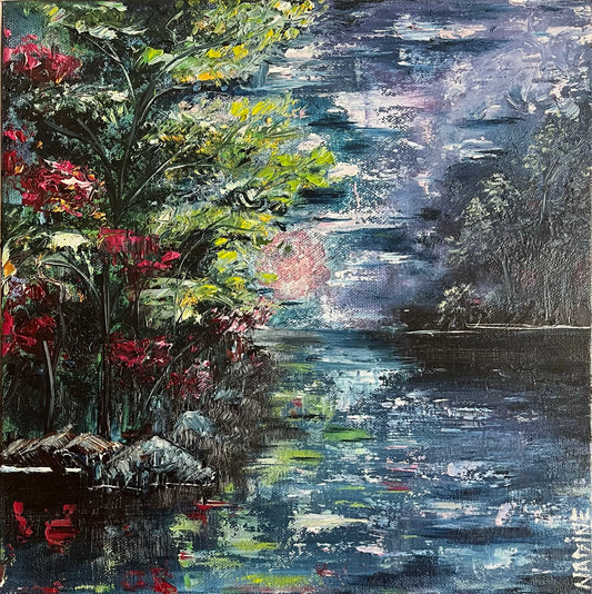 The Beauty Of a New Day- Original Oil Painting (12'*12')